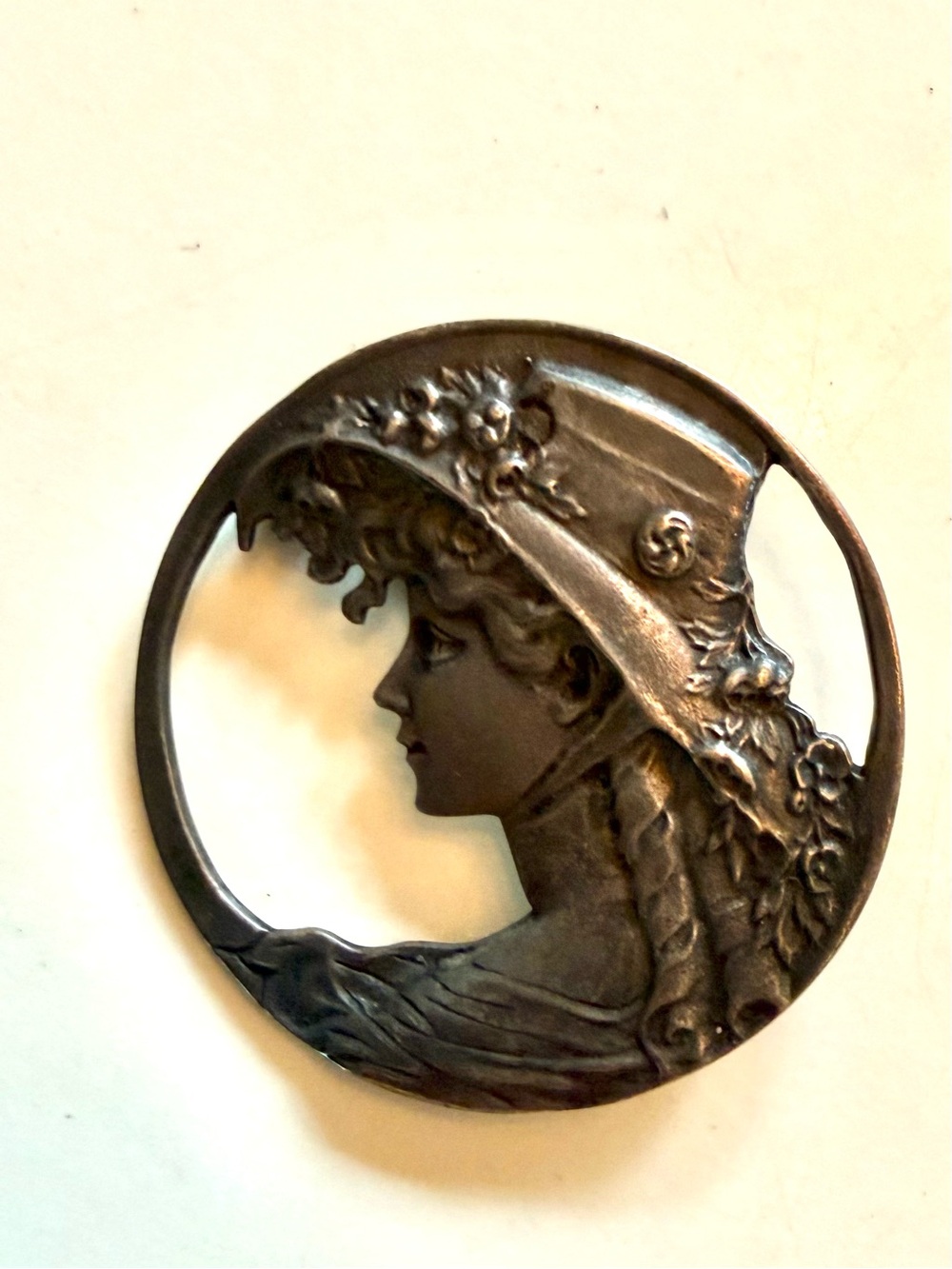 Vintage Sterling Silver Brooch